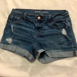 Old Navy boyfriend jean shorts size 2